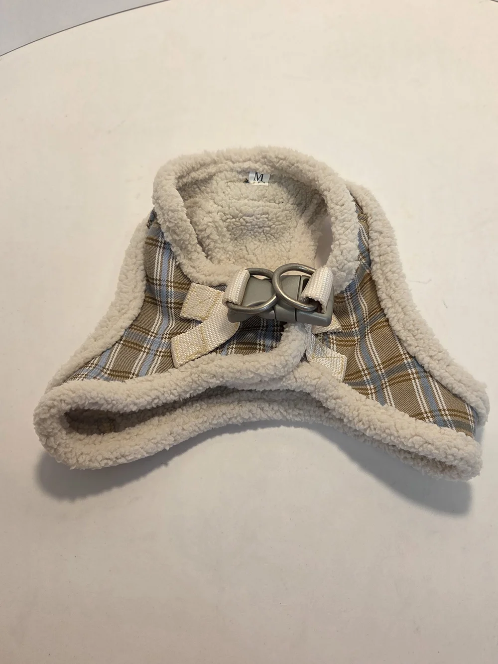 Dog Clothing Bundle SimplyDog Ruff’n Tough Hoodie & iDog Plaid Harness Vest 0366